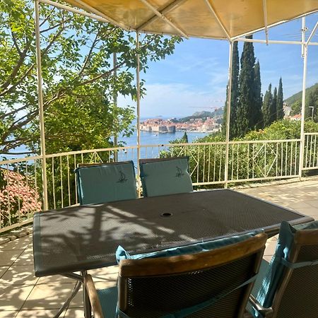 Perfect Sea View Terrace Apartment Zlatni Potok Dubrownik Zewnętrze zdjęcie