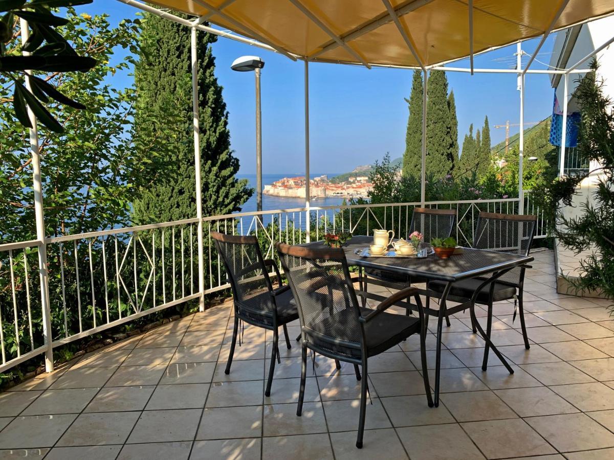 Perfect Sea View Terrace Apartment Zlatni Potok Dubrownik Zewnętrze zdjęcie
