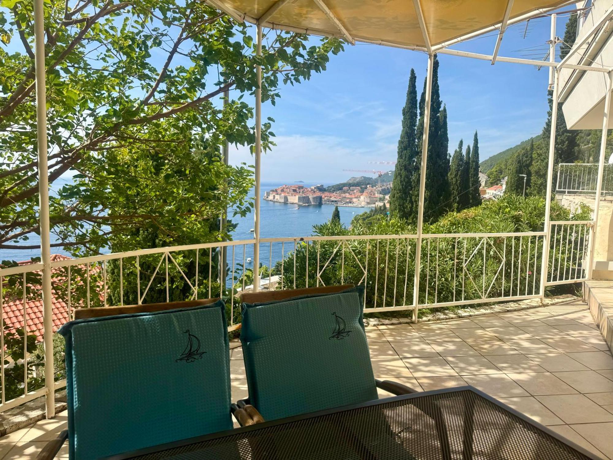 Perfect Sea View Terrace Apartment Zlatni Potok Dubrownik Zewnętrze zdjęcie