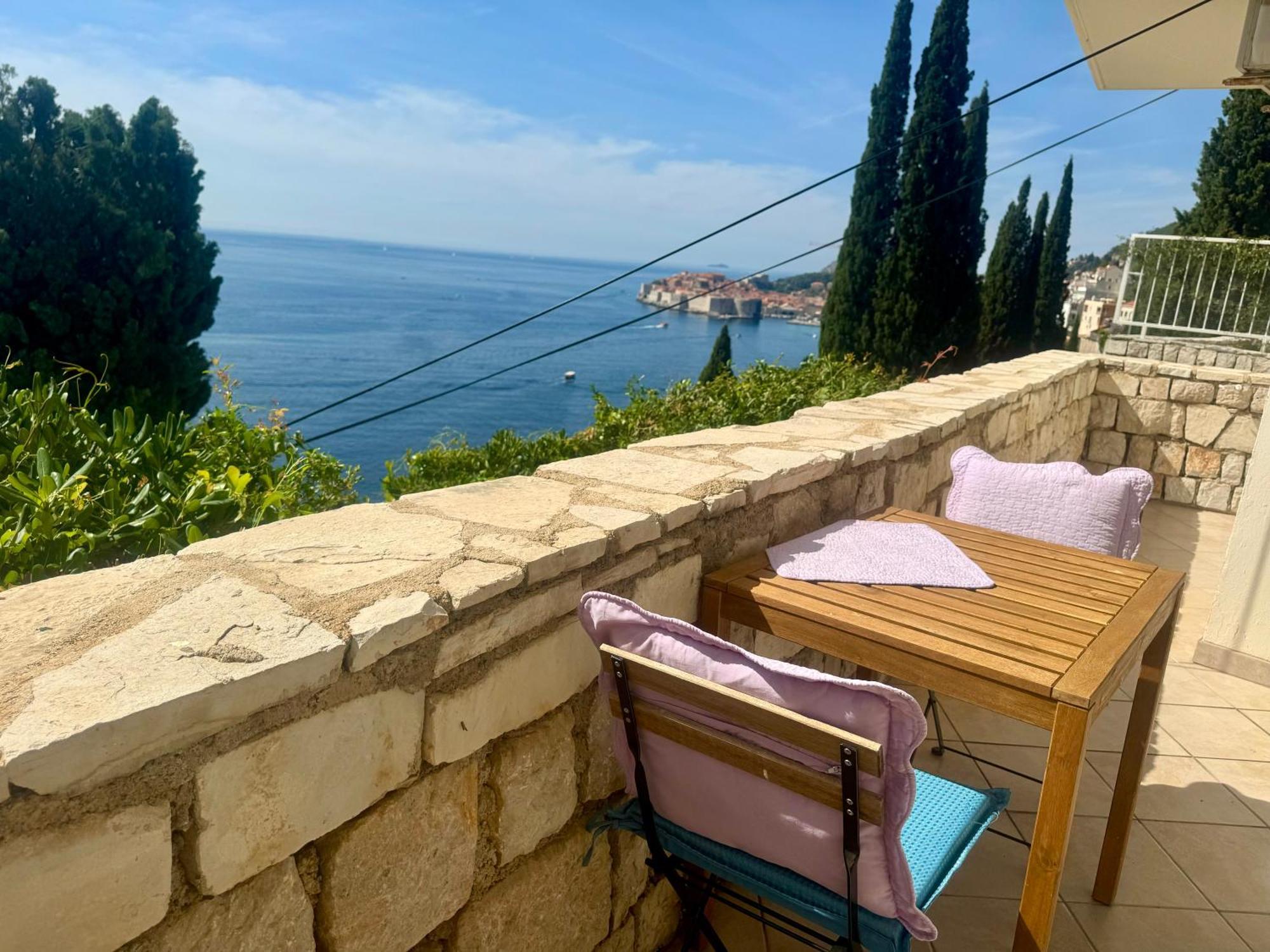 Perfect Sea View Terrace Apartment Zlatni Potok Dubrownik Zewnętrze zdjęcie